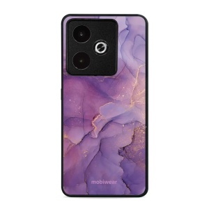 Lesklý kryt Mobiwear Glossy - Realme GT 7 - G050G - Fialový mramor