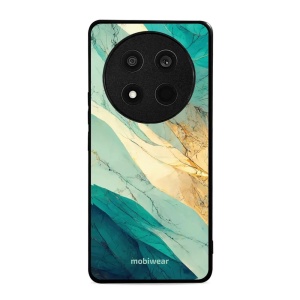 Lesklý kryt Mobiwear Glossy - Honor Magic7 Lite 5G - G024G - Zlatavý a zelenkavý mramor