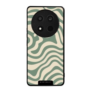Lesklý kryt Mobiwear Glossy - Honor Magic7 Lite 5G - GA57G Zelené a béžové zkrouceniny