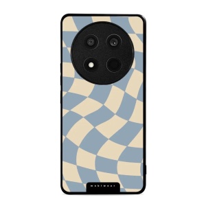 Lesklý kryt Mobiwear Glossy - Honor Magic7 Lite 5G - GA59G Modrá a béžová šachovnice