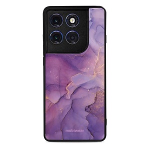 Lesklý kryt Mobiwear Glossy - Motorola Edge 60 Pro - G050G - Fialový mramor