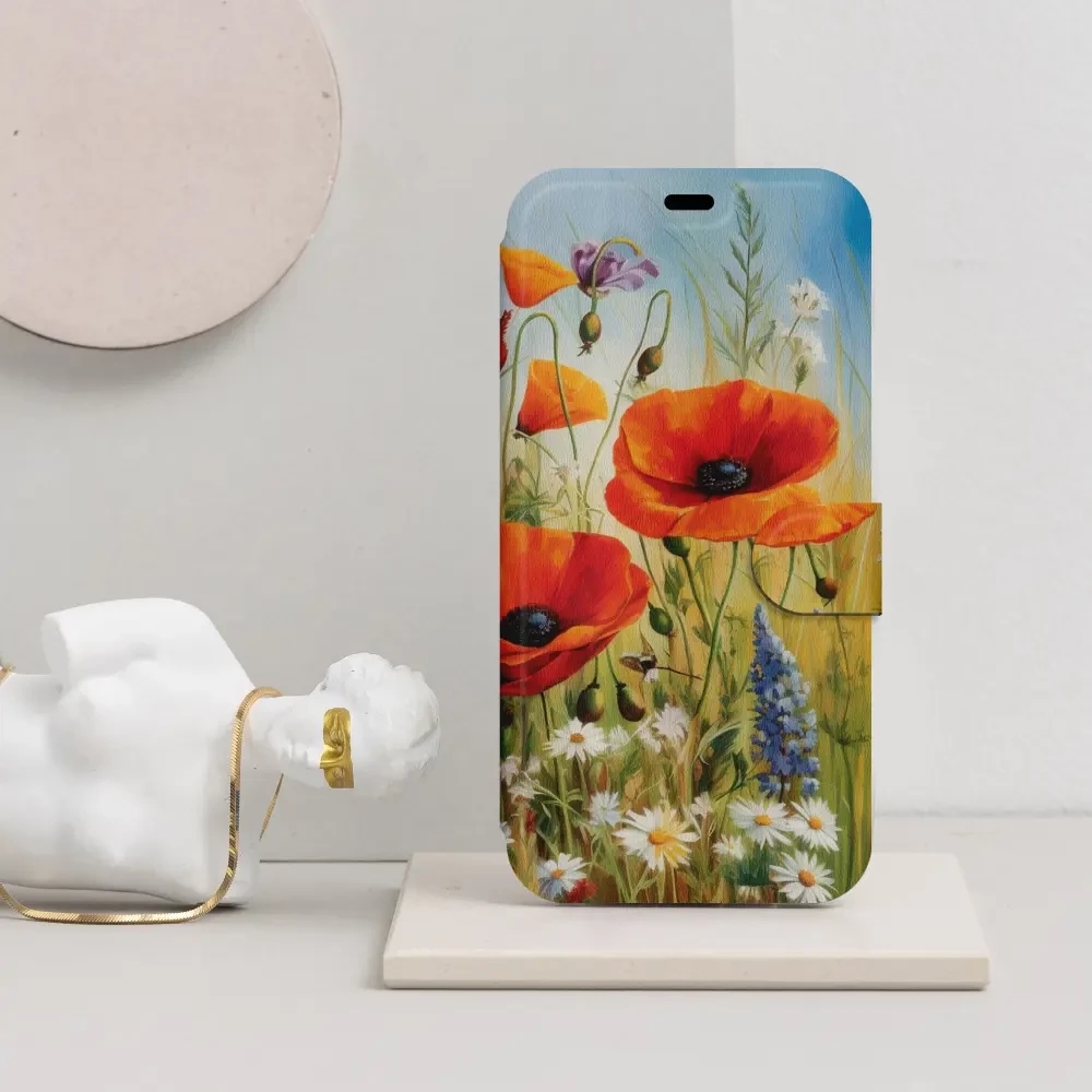 Flipové pouzdro Mobiwear - Xiaomi Redmi Note 12S - VP43S Letní louka