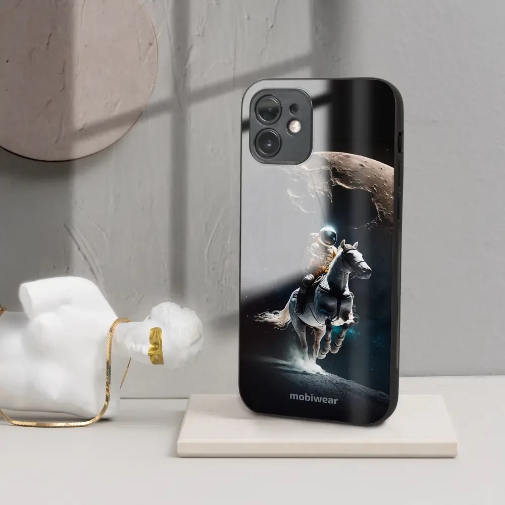 Prémiový lesklý kryt Mobiwear Glossy na mobil Realme 11 Pro - G004G Astronaut na koni - VÝPRODEJ