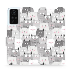 Flipové pouzdro Mobiwear - Xiaomi Redmi Note 12S - M099P Kočičky