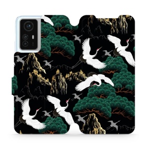 Flipové pouzdro Mobiwear - Xiaomi Redmi Note 12S - VP16S Jeřábi