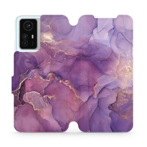 Flipové pouzdro Mobiwear - Xiaomi Redmi Note 12S - VP20S Fialový mramor