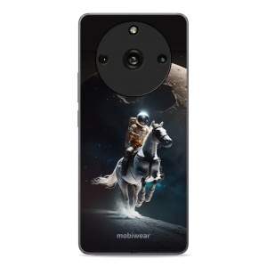 Prémiový lesklý kryt Mobiwear Glossy na mobil Realme 11 Pro - G004G Astronaut na koni - VÝPRODEJ