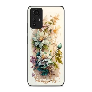Lesklý kryt Mobiwear Glossy - Xiaomi Redmi Note 12S - G014G Krémové květy