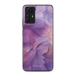 Lesklý kryt Mobiwear Glossy - Xiaomi Redmi Note 12S - G050G - Fialový mramor