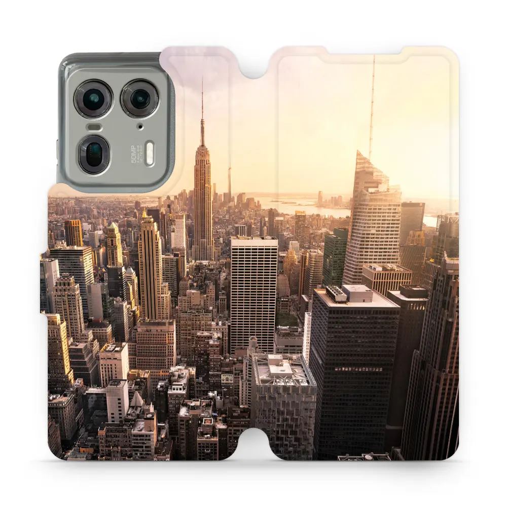Flipové pouzdro Mobiwear - Motorola Edge 50 Ultra - M138P New York