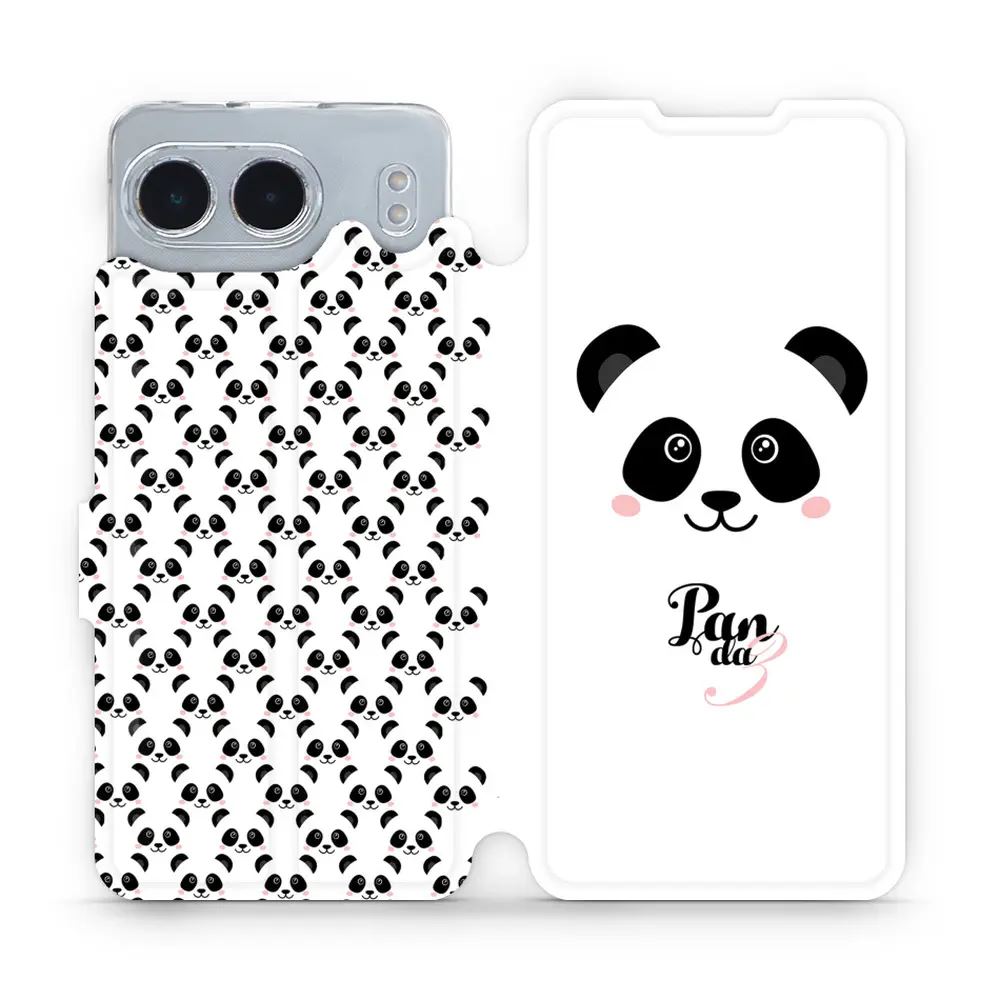 Flipové pouzdro Mobiwear - OnePlus Nord 4 5G - M030P Panda Amálka