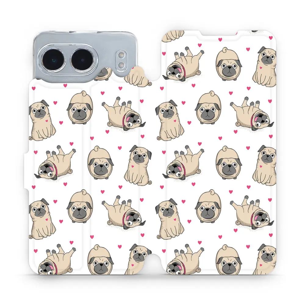 Flipové pouzdro Mobiwear - OnePlus Nord 4 5G - M097P Mopsíci