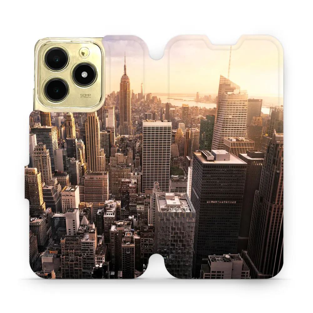 Flipové pouzdro Mobiwear - Realme C61 - M138P New York