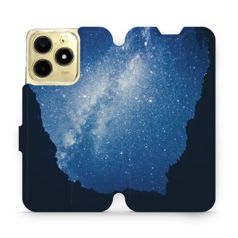Flipové pouzdro Mobiwear - Realme C61 - M146P Galaxie