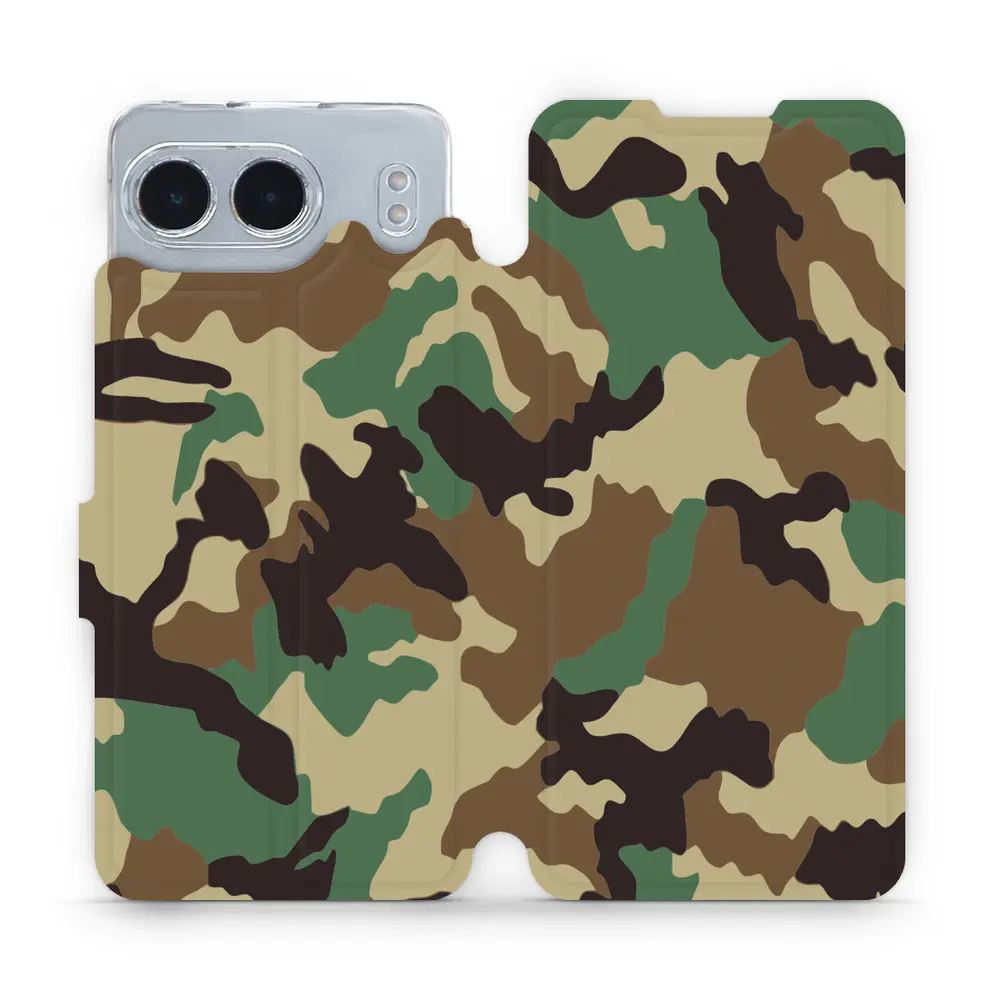 Flipové pouzdro Mobiwear - OnePlus Nord 4 5G - V111P Maskáče
