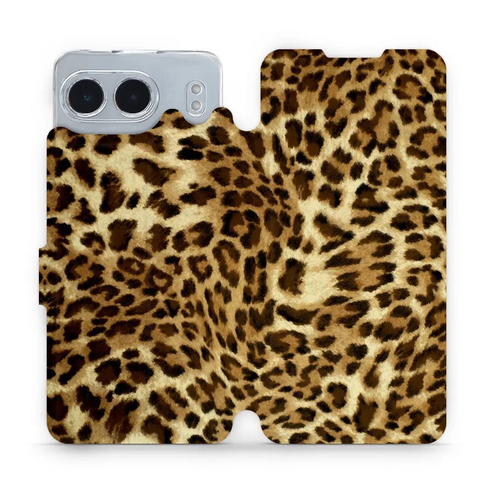 Flipové pouzdro Mobiwear - OnePlus Nord 4 5G - VA33P Leopardí vzor