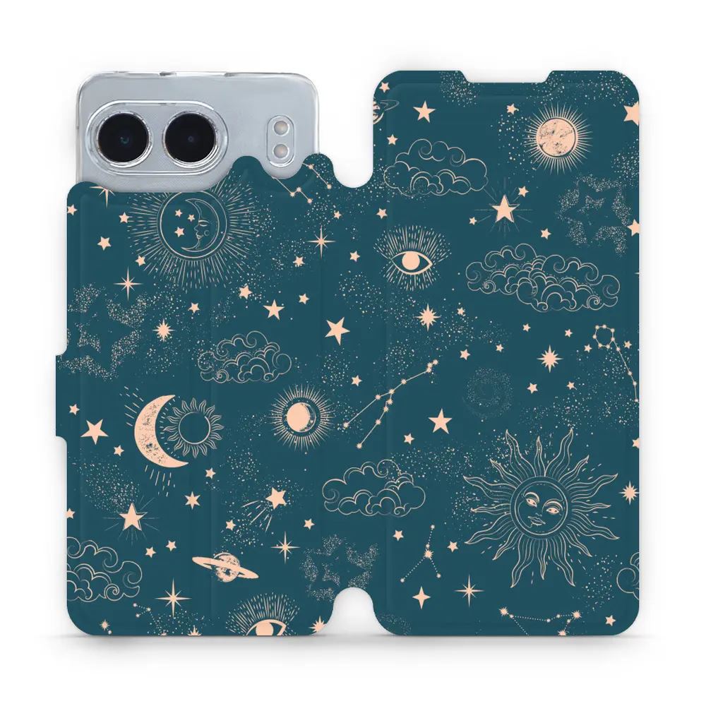 Flipové pouzdro Mobiwear - OnePlus Nord 4 5G - VP14S Magický vesmír
