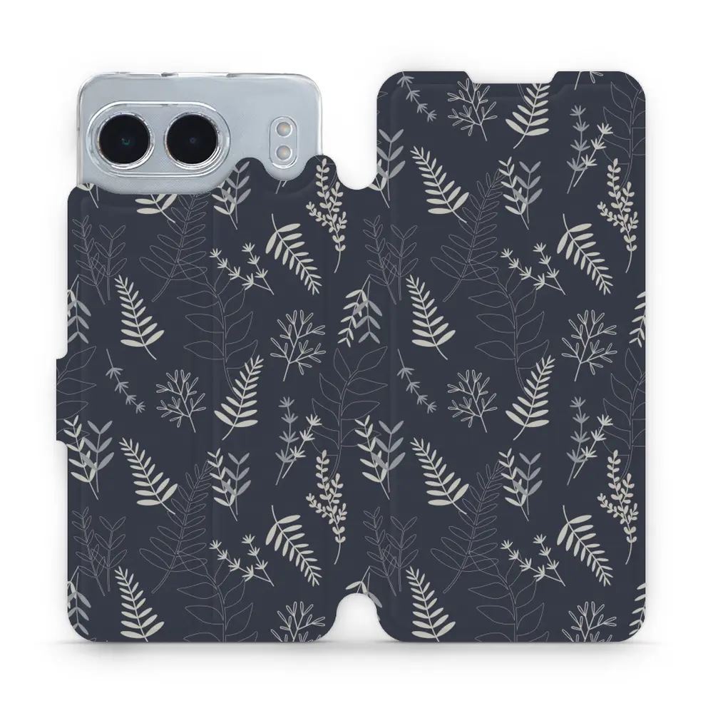 Flipové pouzdro Mobiwear - OnePlus Nord 4 5G - VP15S Kapradiny