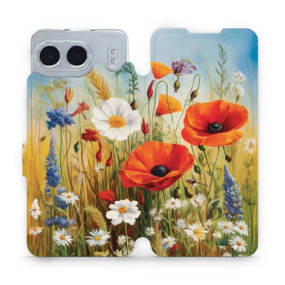 Flipové pouzdro Mobiwear - OnePlus Nord 4 5G - VP43S Letní louka