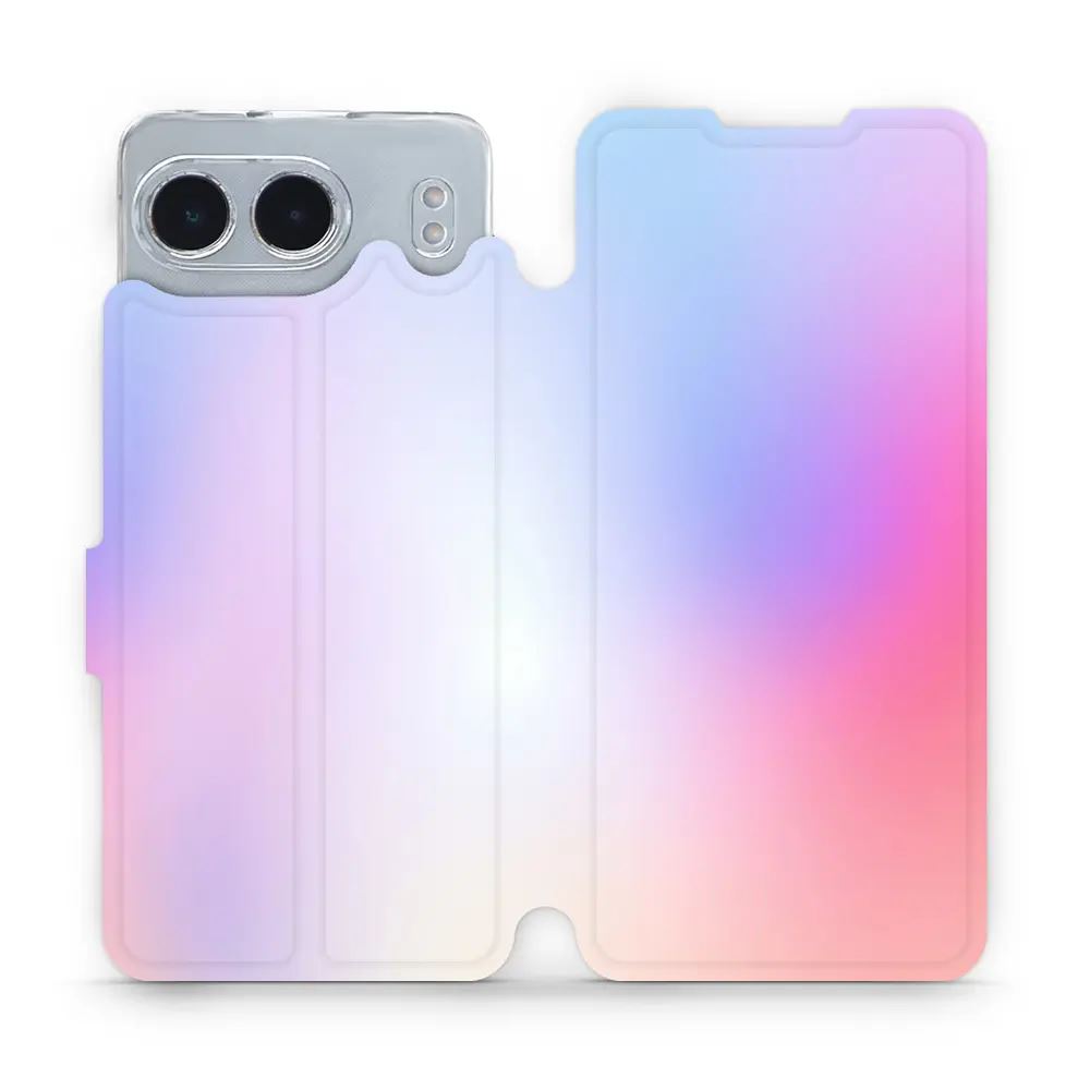 Flipové pouzdro Mobiwear - OnePlus Nord 4 5G - VP65S Nachový odstín