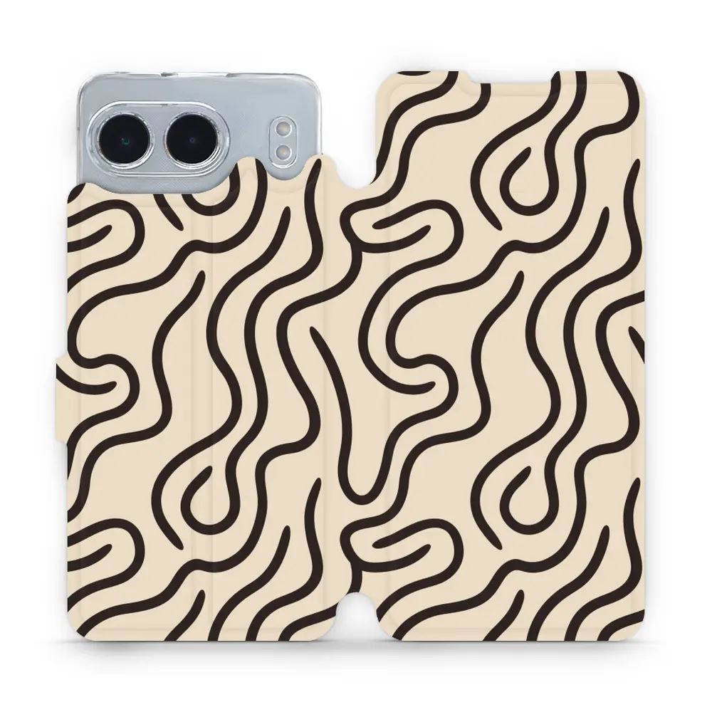 Flipové pouzdro Mobiwear - OnePlus Nord 4 5G - VA60S Linky