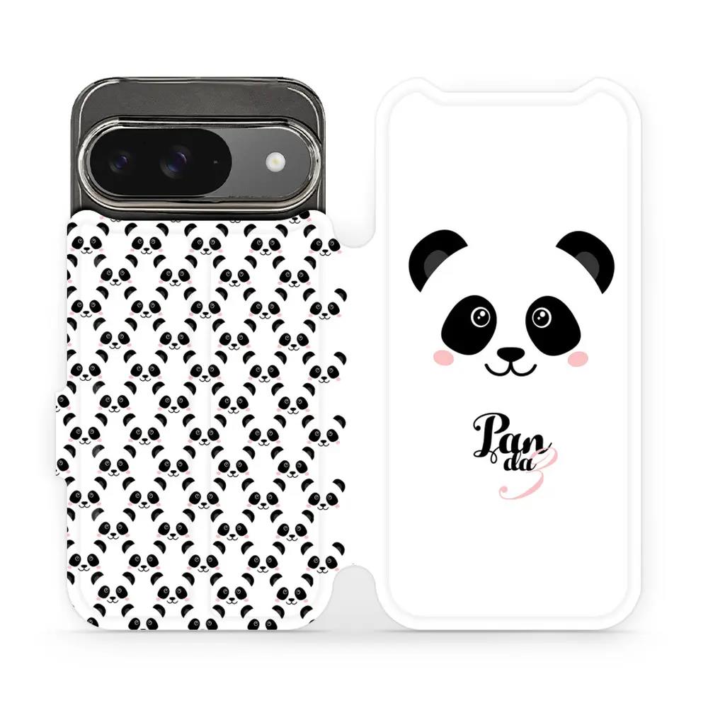 Flipové pouzdro Mobiwear - Google Pixel 9 - M030P Panda Amálka