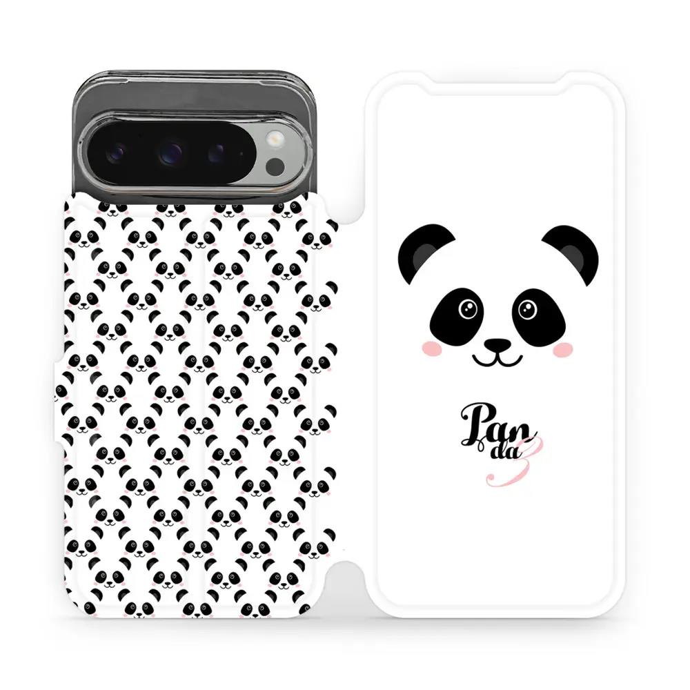 Flipové pouzdro Mobiwear - Google Pixel 9 Pro XL - M030P Panda Amálka