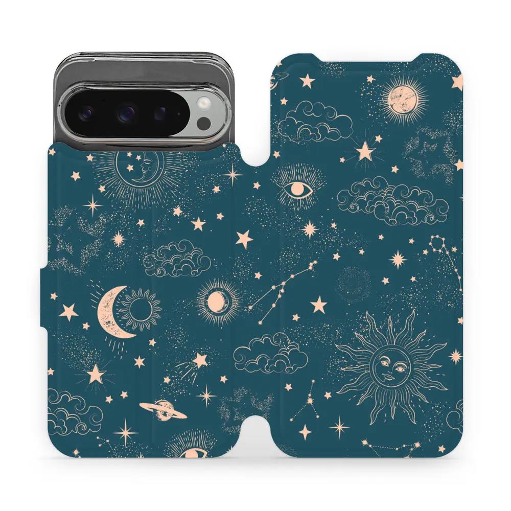 Flipové pouzdro Mobiwear - Google Pixel 9 Pro XL - VP14S Magický vesmír