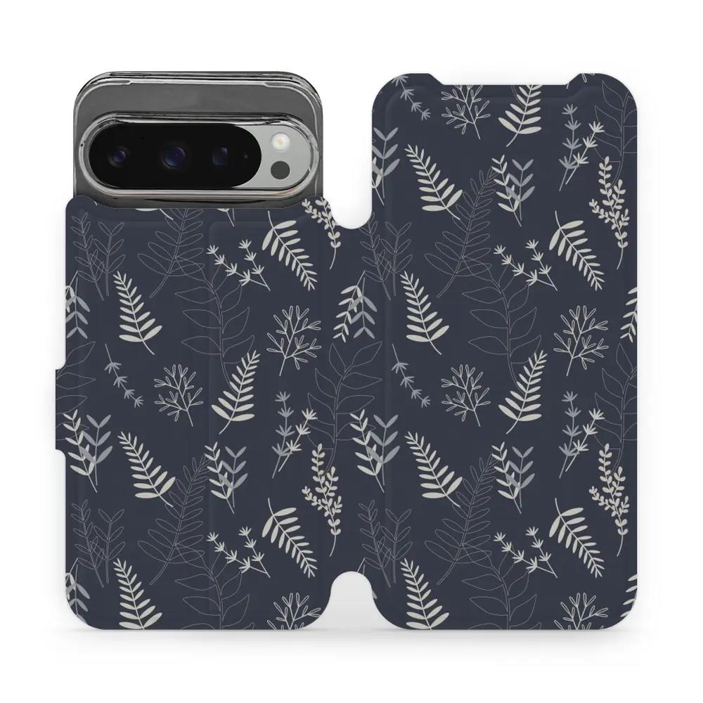 Flipové pouzdro Mobiwear - Google Pixel 9 Pro XL - VP15S Kapradiny