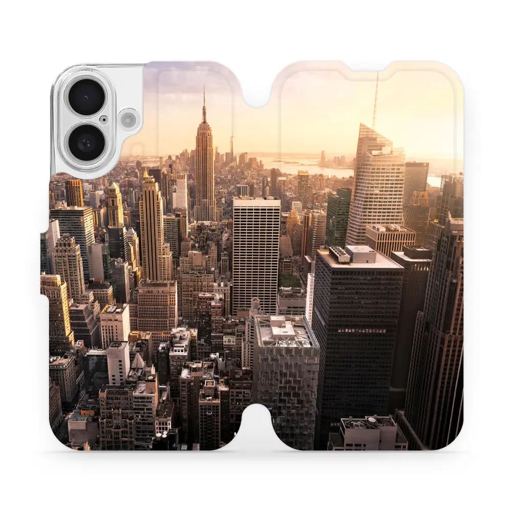 Flipové pouzdro Mobiwear - Apple iPhone 16 - M138P New York