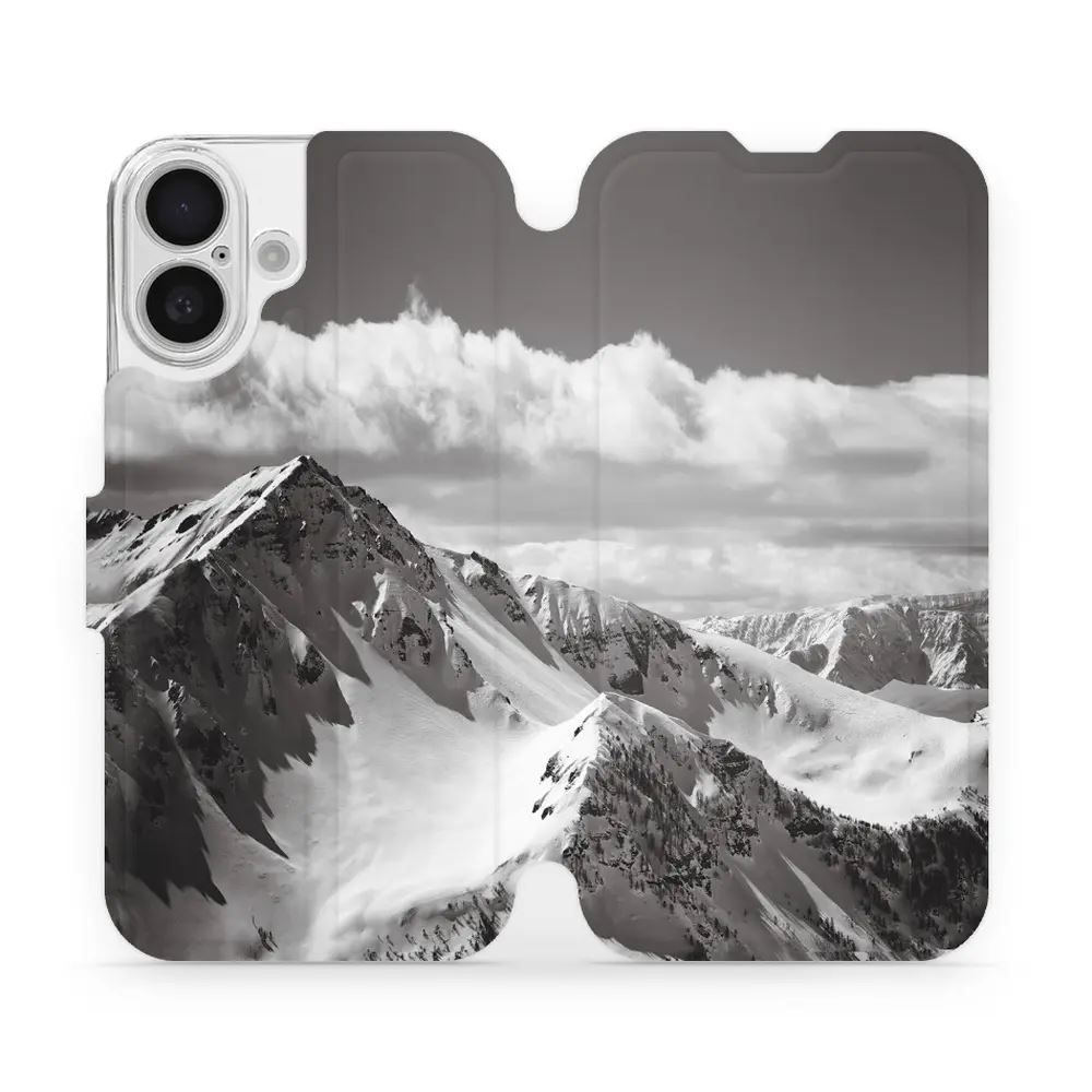 Flipové pouzdro Mobiwear - Apple iPhone 16 - M152P Velehory