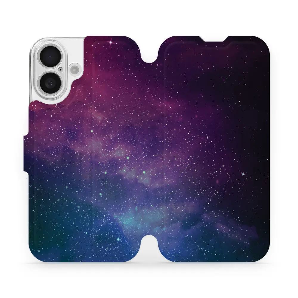 Flipové pouzdro Mobiwear - Apple iPhone 16 - V147P Mlhovina