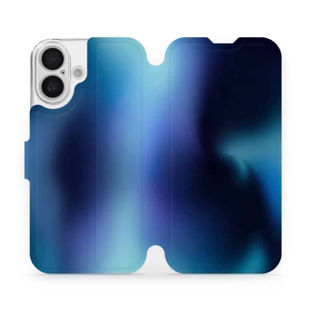 Flipové pouzdro Mobiwear - Apple iPhone 16 - VP68S Modrý odstín