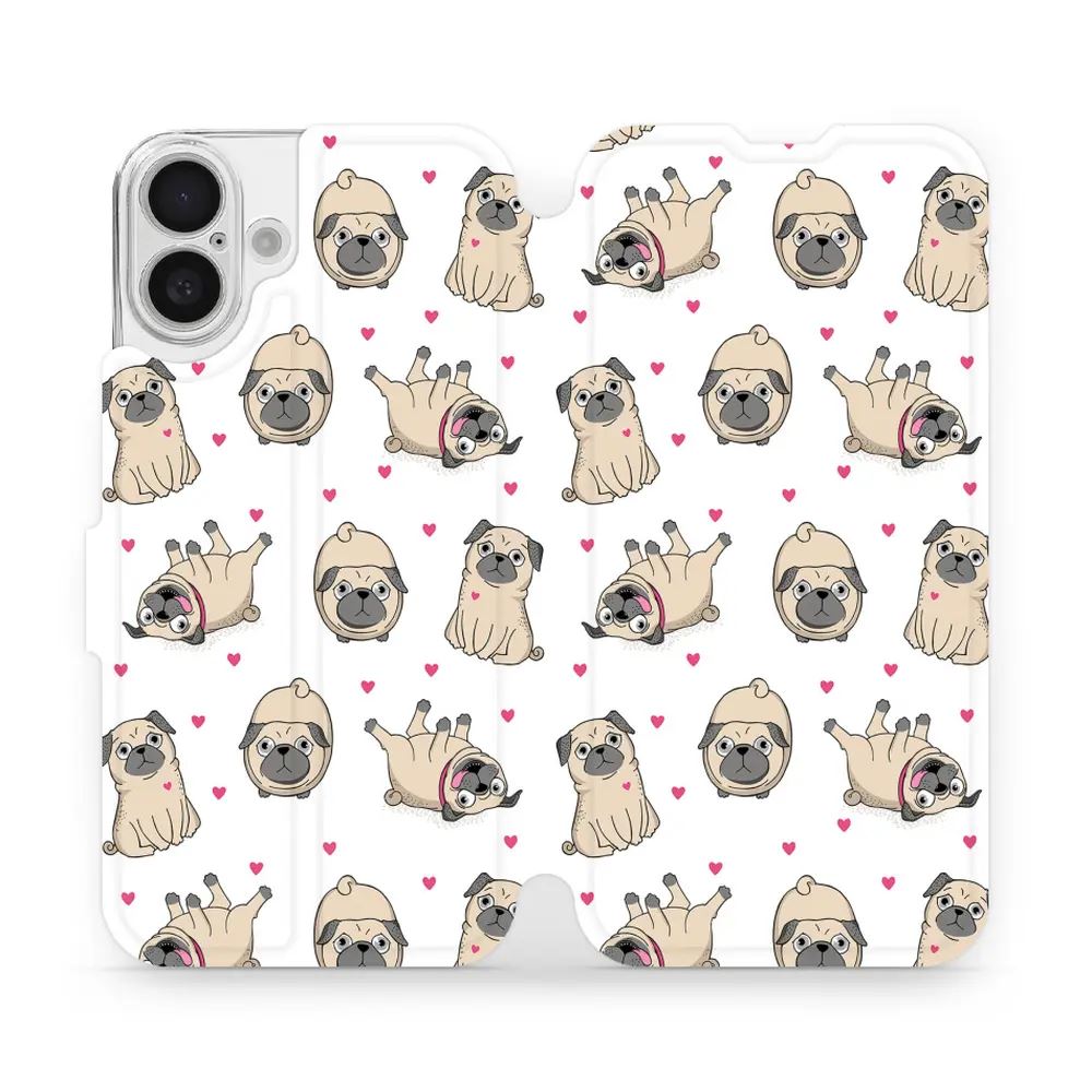 Flipové pouzdro Mobiwear - Apple iPhone 16 Plus - M097P Mopsíci