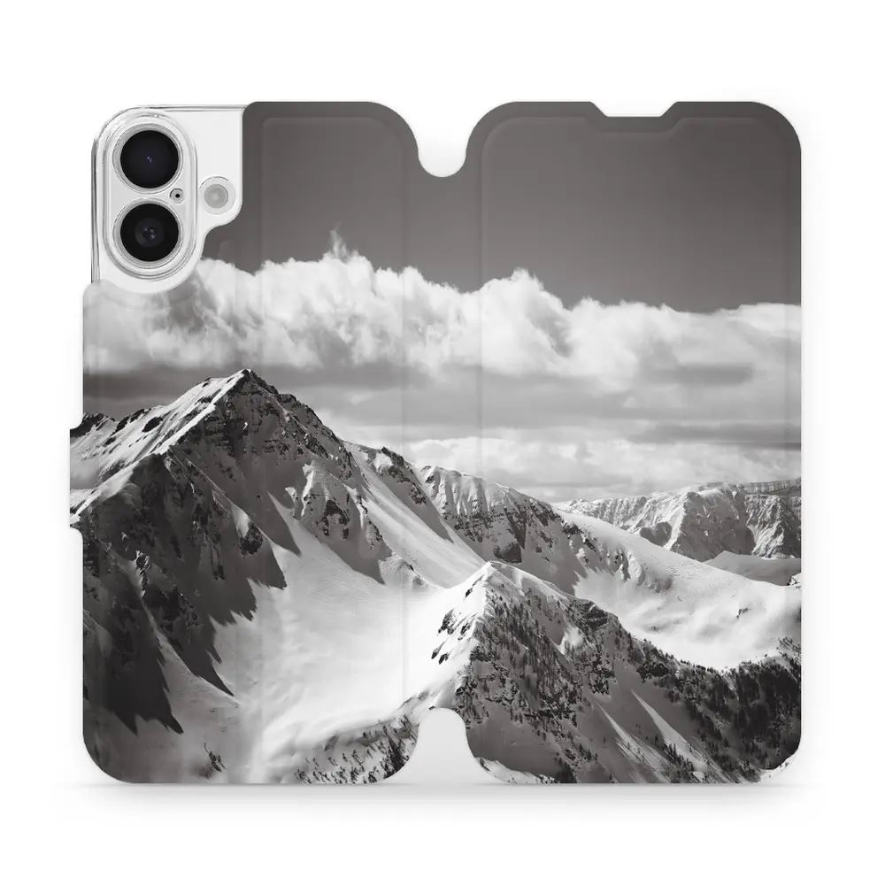 Flipové pouzdro Mobiwear - Apple iPhone 16 Plus - M152P Velehory