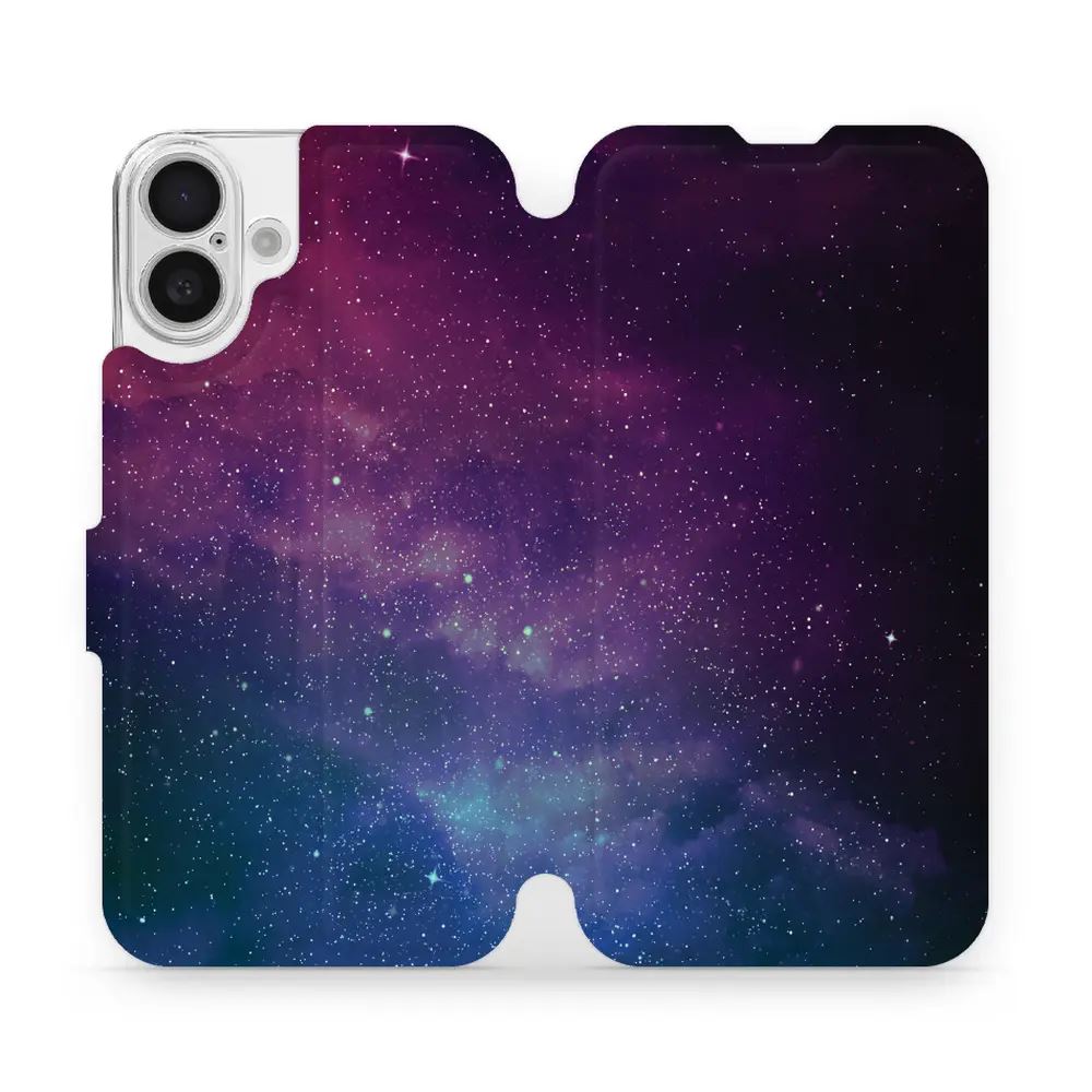 Flipové pouzdro Mobiwear - Apple iPhone 16 Plus - V147P Mlhovina