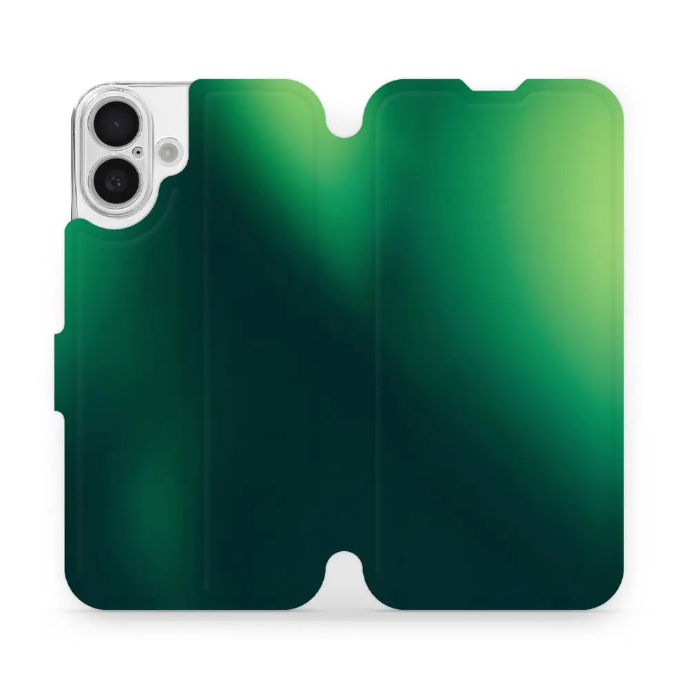 Flipové pouzdro Mobiwear - Apple iPhone 16 Plus - VP61S Zelený odstín