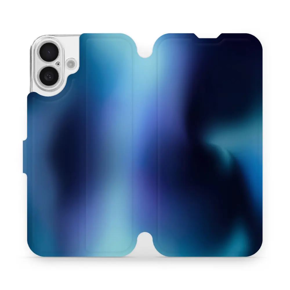 Flipové pouzdro Mobiwear - Apple iPhone 16 Plus - VP68S Modrý odstín