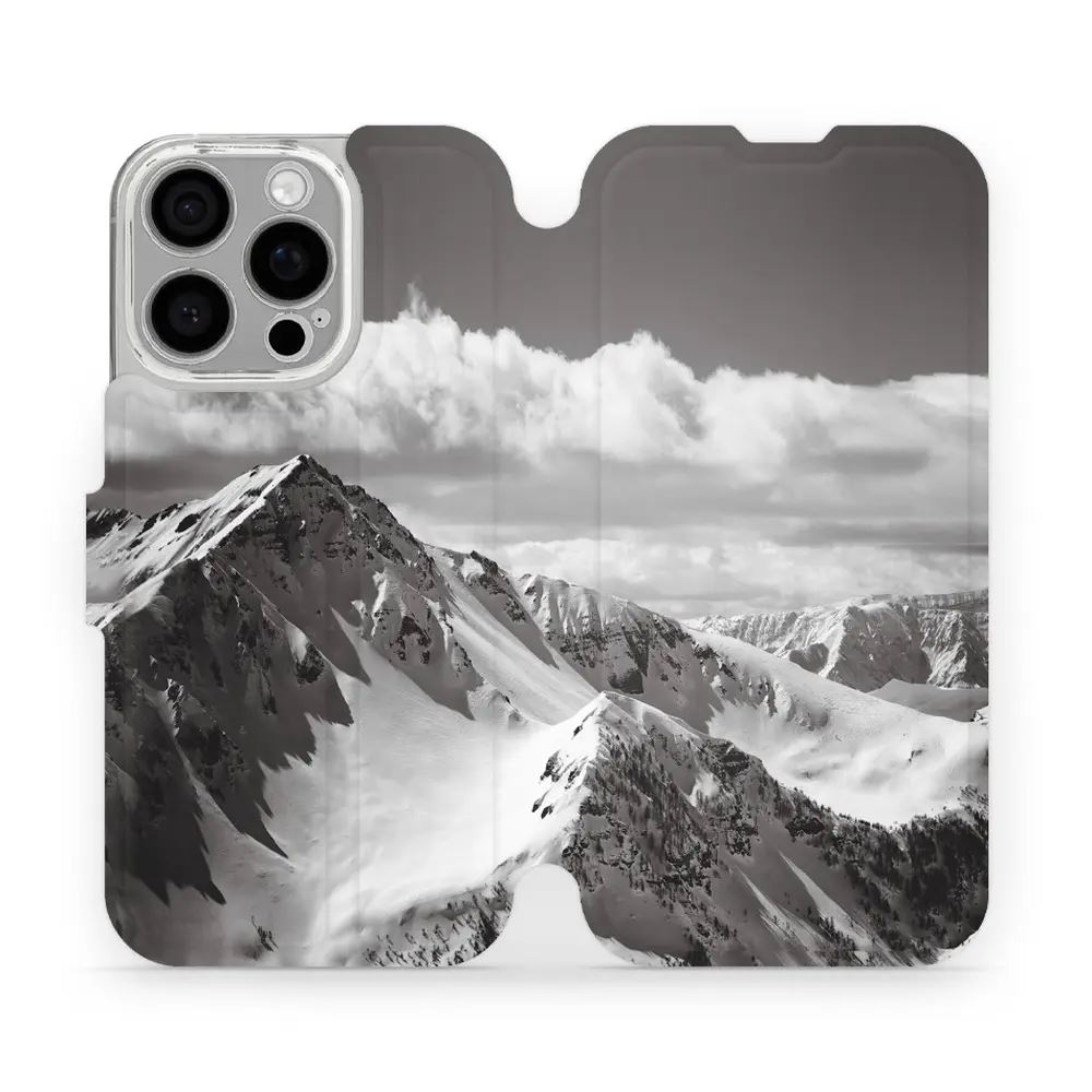Flipové pouzdro Mobiwear - Apple iPhone 16 Pro - M152P Velehory
