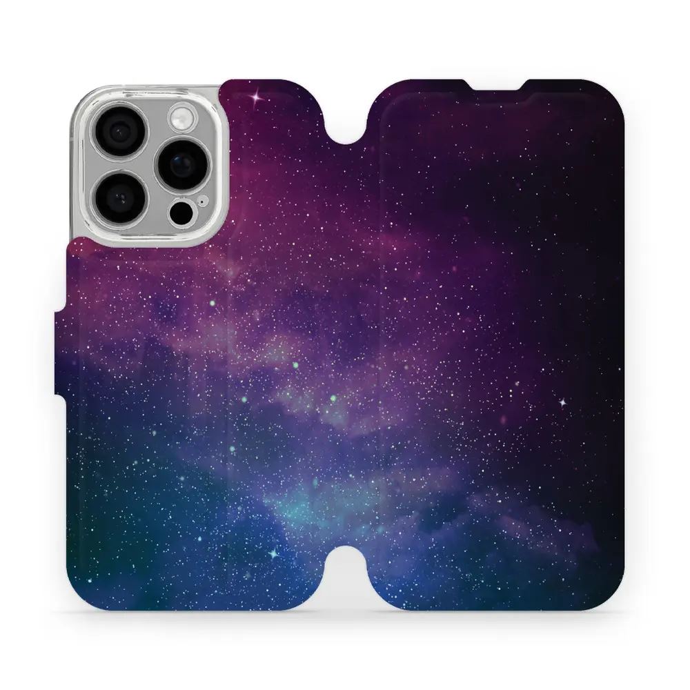 Flipové pouzdro Mobiwear - Apple iPhone 16 Pro - V147P Mlhovina