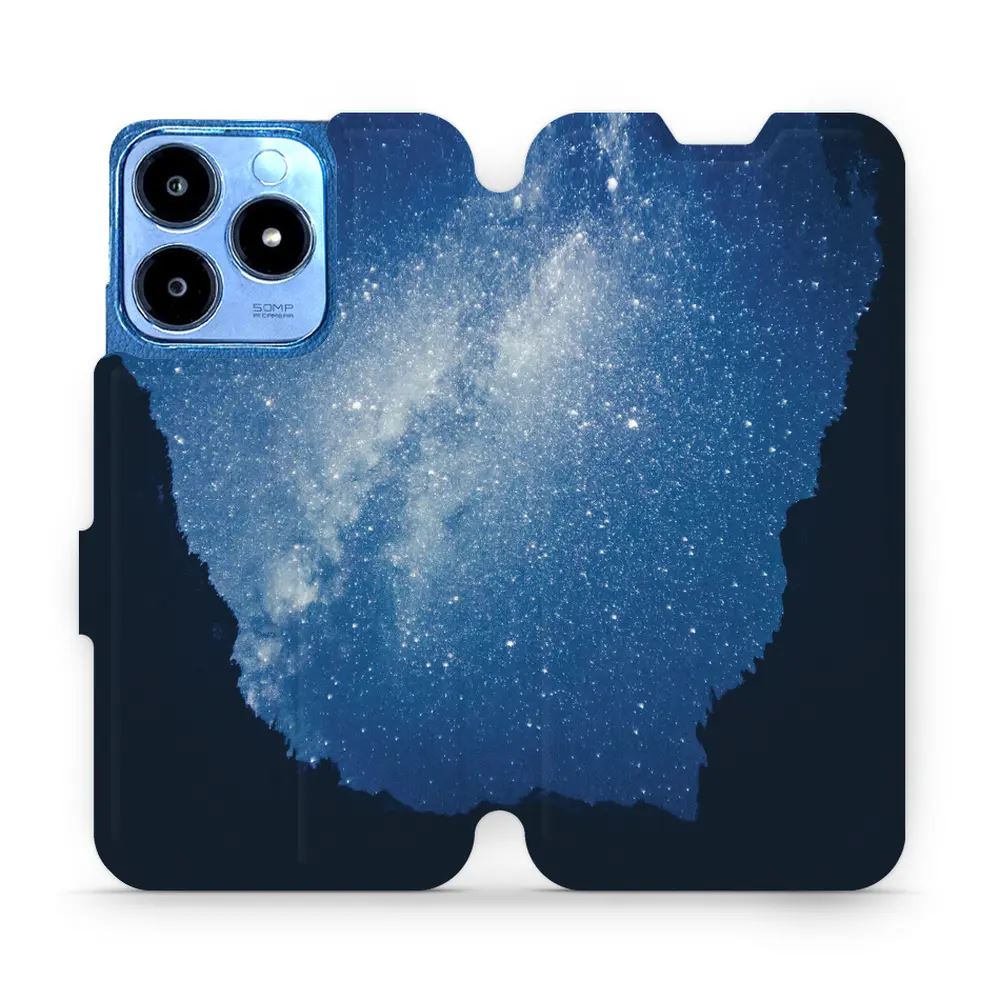 Flipové pouzdro Mobiwear - Realme C63 - M146P Galaxie