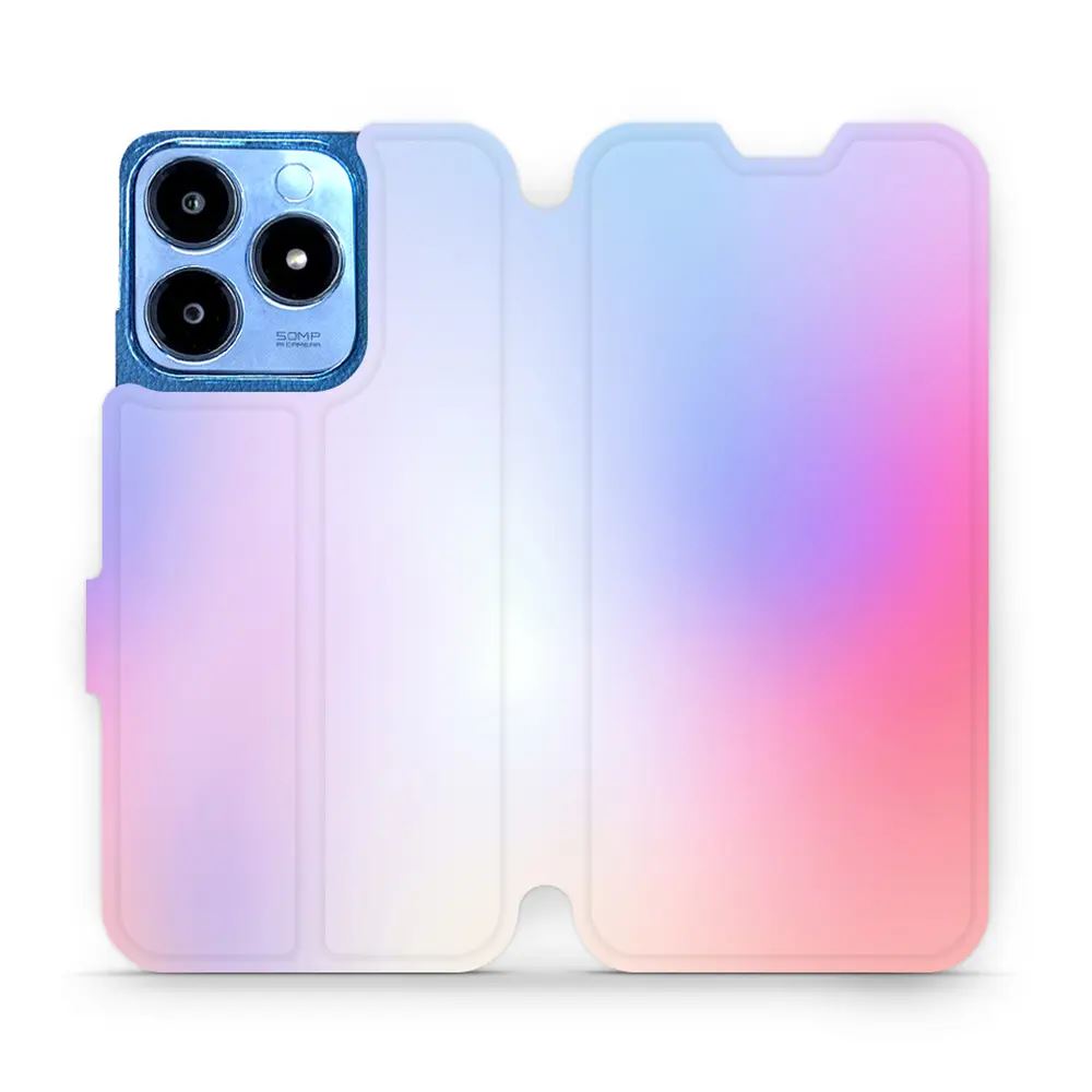 Flipové pouzdro Mobiwear - Realme C63 - VP65S Nachový odstín
