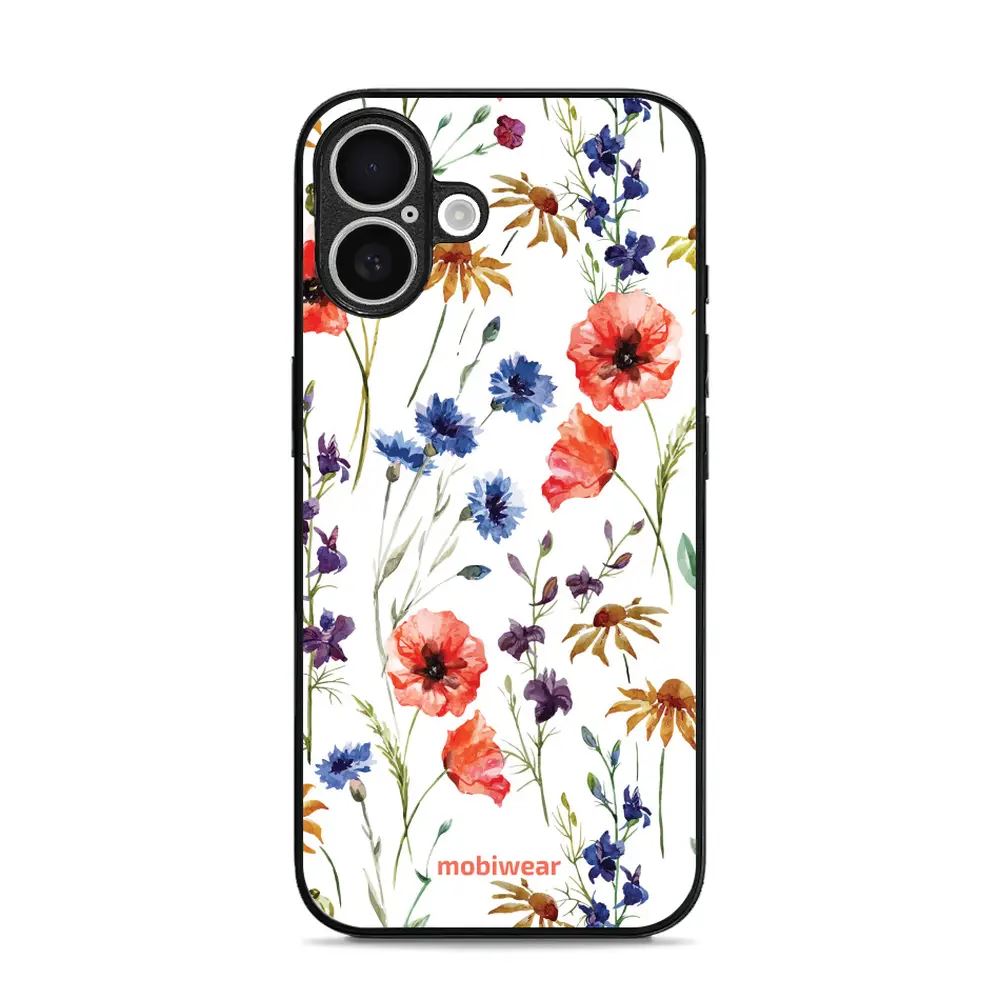 Lesklý kryt Mobiwear Glossy - Apple iPhone 16 - G032G - Luční kvítí