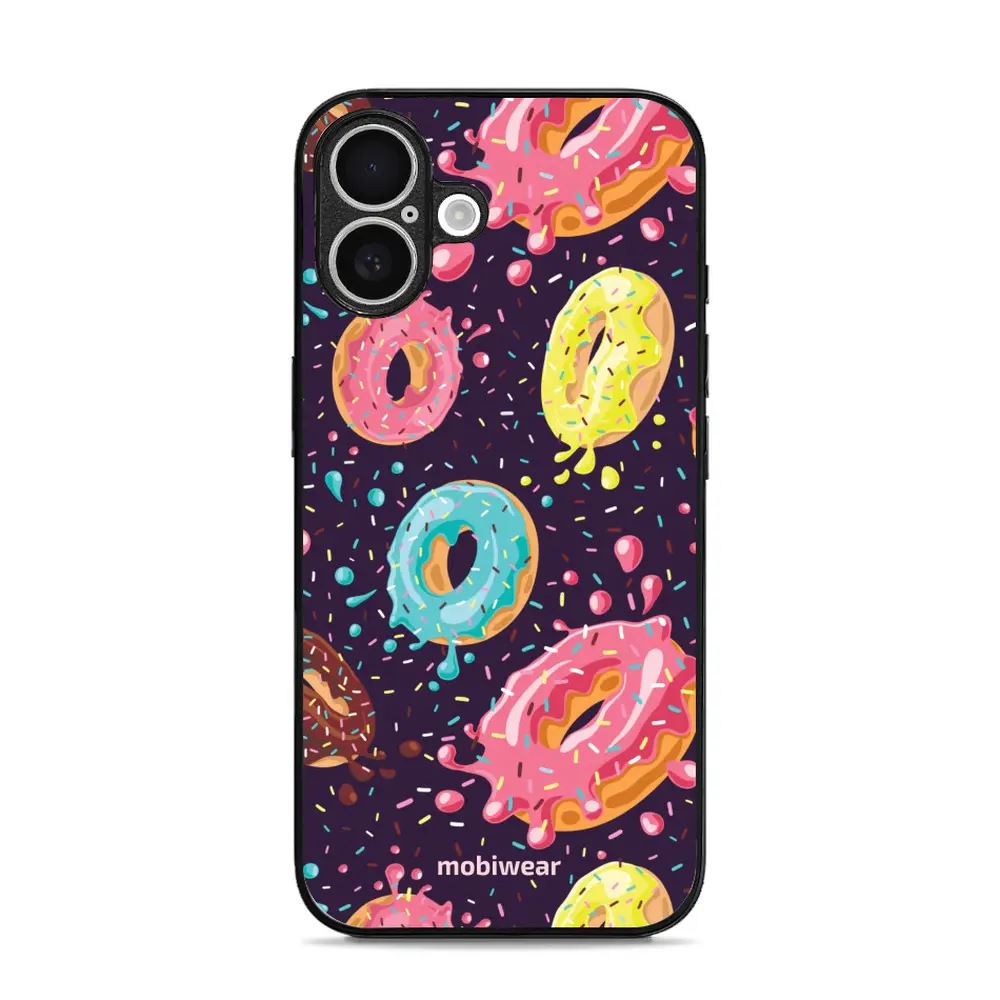 Lesklý kryt Mobiwear Glossy - Apple iPhone 16 - G046G - Donutky