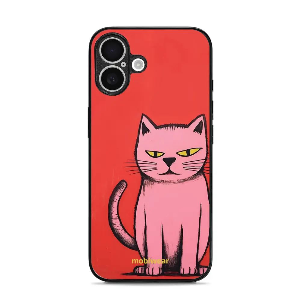 Lesklý kryt Mobiwear Glossy - Apple iPhone 16 - G054G Kocourek