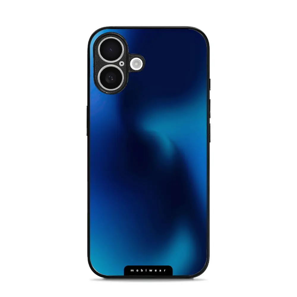 Lesklý kryt Mobiwear Glossy - Apple iPhone 16 - G068G Modrý odstín
