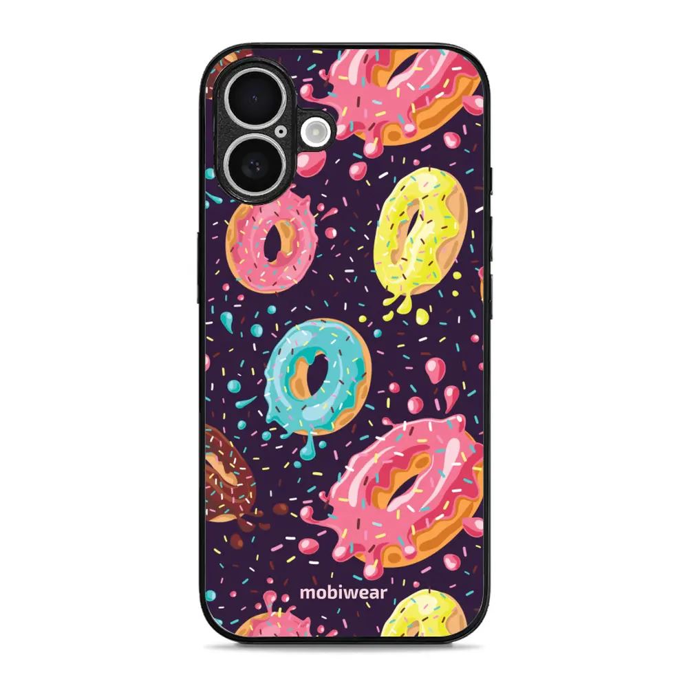 Lesklý kryt Mobiwear Glossy - Apple iPhone 16 Plus - G046G - Donutky