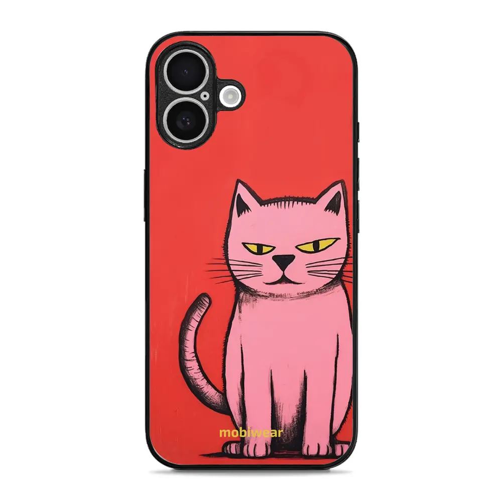 Lesklý kryt Mobiwear Glossy - Apple iPhone 16 Plus - G054G Kocourek