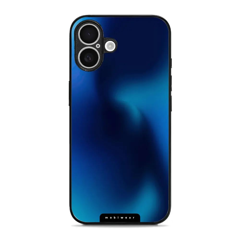 Lesklý kryt Mobiwear Glossy - Apple iPhone 16 Plus - G068G Modrý odstín