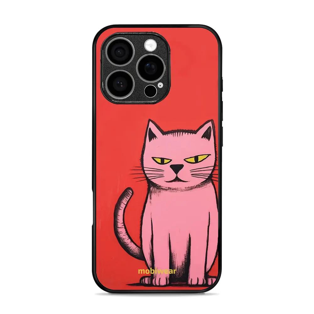 Lesklý kryt Mobiwear Glossy - Apple iPhone 16 Pro - G054G Kocourek